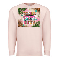 Pale Pink teacher of duty summer break Premium Sweatshirt - AdoDesignShop