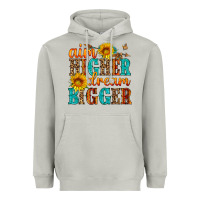 Moon Dust aim higher dream bigger Heavyweight Hoodie - HRA Design Shop