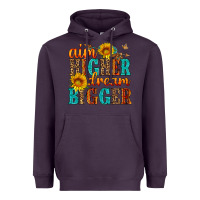 Plum aim higher dream bigger Heavyweight Hoodie - HRA Design Shop