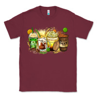 Burgundy beer coffee cups Classic Tee - Zillion Design Studio