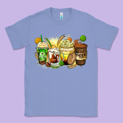 Classic Tee beer coffee cups