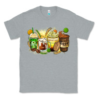 Heather Grey beer coffee cups Classic Tee - Zillion Design Studio