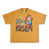 Peanut Butter he is risen cross Urban Heavy Tee - Artiststas