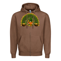 Chestnut st patricks day rainbow Zipper Hoodie - RanaPortraitStore