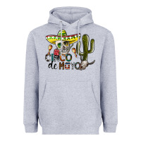 Heather Grey cinco de mayo Heavyweight Hoodie - SublimationCraftShop
