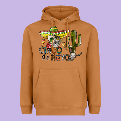 Cinco De Mayo Heavyweight Hoodie Designed By Sublimationcraftshop