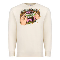 Sandshell all the pretty girls roll like this Premium Sweatshirt - JahusDesignShop