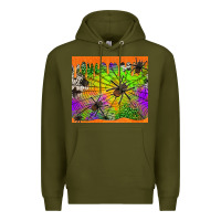Army Green spiders halloween tumbler Premium Hoodie - Jasminsmagicworld
