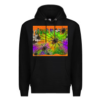 Black spiders halloween tumbler Premium Hoodie - Jasminsmagicworld