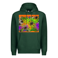 Sports Green spiders halloween tumbler Premium Hoodie - Jasminsmagicworld