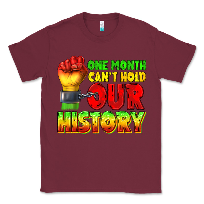 One Month Cant Hold Our History Juneteenth Classic Tee by texasbilliewilder | Teevron