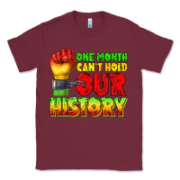 Burgundy one month cant hold our history juneteenth Classic Tee - texasbilliewilder