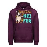 Mauve Wine not today heifer cow gnome Urban Hoodie - MaliasSmallBusiness