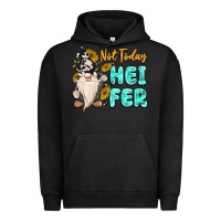 Pigment Black not today heifer cow gnome Urban Hoodie - MaliasSmallBusiness