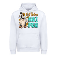 White not today heifer cow gnome Urban Hoodie - MaliasSmallBusiness