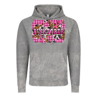 Cloud Rock pinktober with cancer ribbon Vintage Hoodie - AdoDesignShop