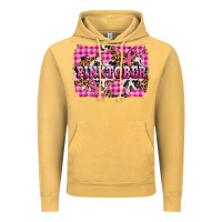 Vintage Mustard pinktober with cancer ribbon Vintage Hoodie - AdoDesignShop