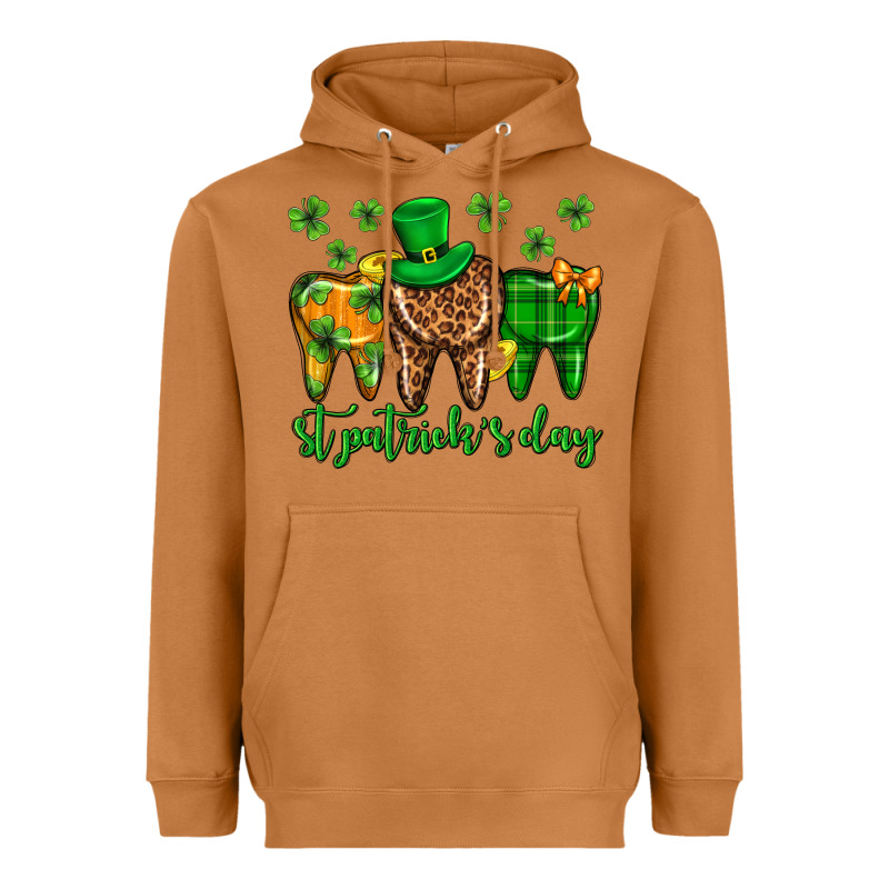 Dentist St. Patricks Day Heavyweight Hoodie by Neo Western | Teevron