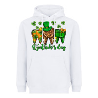 White Dentist st. patricks day Heavyweight Hoodie - Neo Western