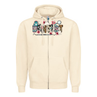 Sandshell dentist Zipper Hoodie - Zillion Design Studio