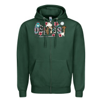 Sports Green dentist Zipper Hoodie - Zillion Design Studio
