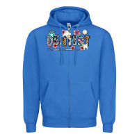 True Royal dentist Zipper Hoodie - Zillion Design Studio