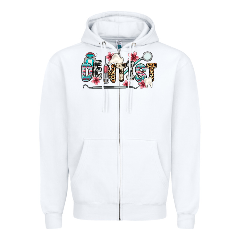 Dentist Zipper Hoodie by Zillion Design Studio | Teevron