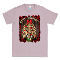 Lilac Happy Horrordays Classic Tee - RanaPortraitStore