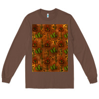 Chestnut cactus background Long Sleeve Tee - RanaPortraitStore