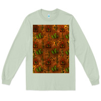 Matcha cactus background Long Sleeve Tee - RanaPortraitStore