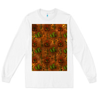 White cactus background Long Sleeve Tee - RanaPortraitStore