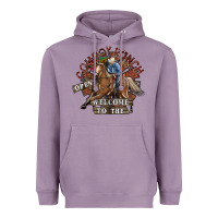 Lavender cowboy ranch Heavyweight Hoodie - SublimationCraftShop