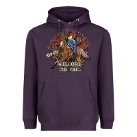 Plum cowboy ranch Heavyweight Hoodie - SublimationCraftShop