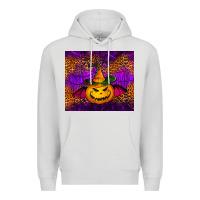 Dove Grey halloween jack o'lantern tumbler Premium Hoodie - Jasminsmagicworld