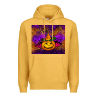 Mustard halloween jack o'lantern tumbler Premium Hoodie - Jasminsmagicworld