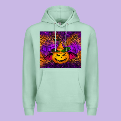 Halloween Jack O'lantern Tumbler Premium Hoodie Designed By Jasminsmagicworld