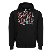 Black dental squad Zipper Hoodie - Zillion Design Studio