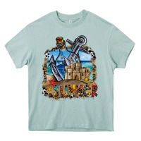 Arona summer min Heavy Core Tee - CowhideDigitalArt