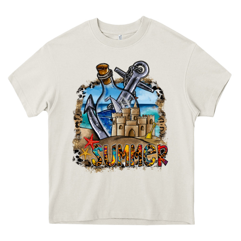 Summer Min Heavy Core Tee by CowhideDigitalArt | Teevron