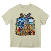 Mossy summer min Heavy Core Tee - CowhideDigitalArt