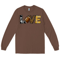 Chestnut football love Long Sleeve Tee - RanaPortraitStore