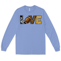 Colony Blue football love Long Sleeve Tee - RanaPortraitStore