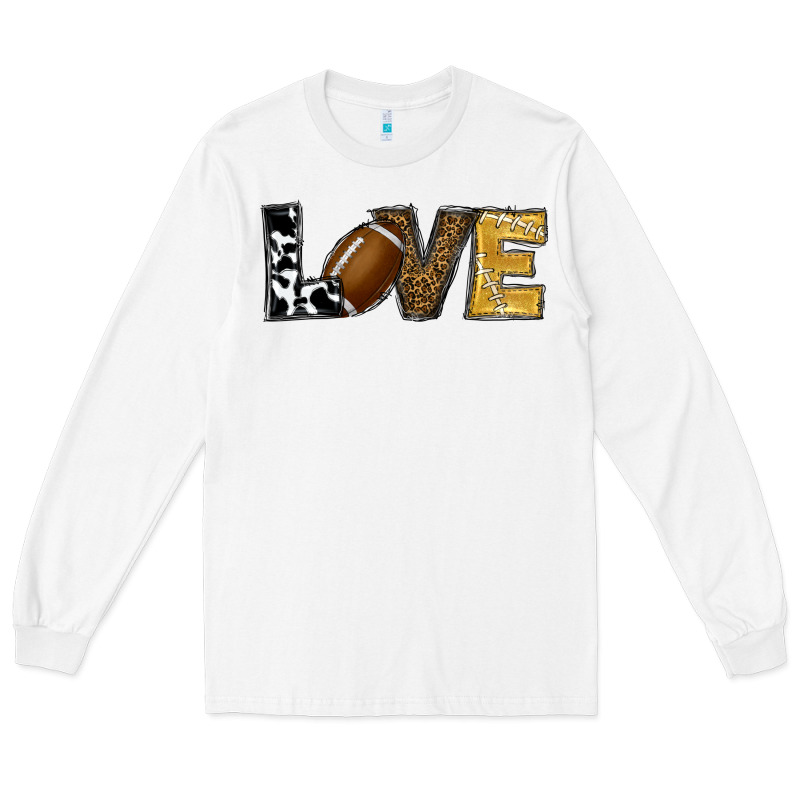 Football Love Long Sleeve Tee by RanaPortraitStore | Teevron