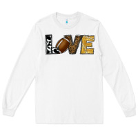 White football love Long Sleeve Tee - RanaPortraitStore