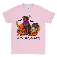 Bubblegum Pink Happy howl o ween Classic Tee - RanaPortraitStore
