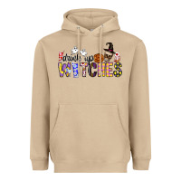 Mushroom Drink Up Witches Heavyweight Hoodie - CowhideDigitalArt