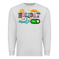 Dove Grey holiday mode on Premium Sweatshirt - AdoDesignShop