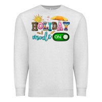 Oatmeal Heather holiday mode on Premium Sweatshirt - AdoDesignShop