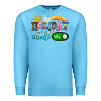 Ocean Blue holiday mode on Premium Sweatshirt - AdoDesignShop