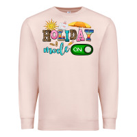 Pale Pink holiday mode on Premium Sweatshirt - AdoDesignShop